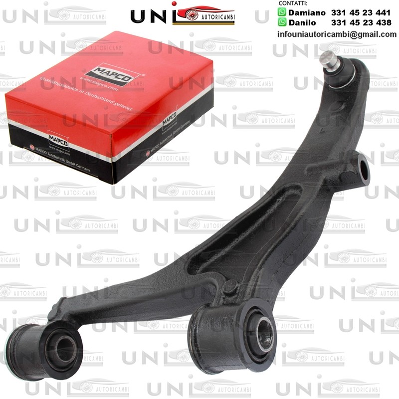 Braccio oscillante Assale anteriore Sinistro Rinforzato NISSAN INTERSTAR / OPEL MOVANO / RENAULT MASTER II