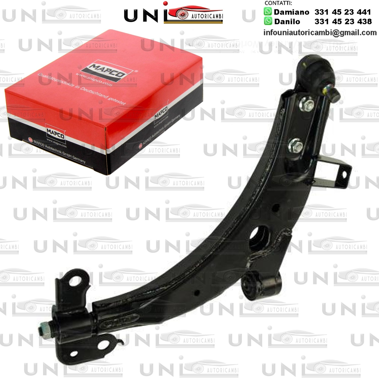 Braccio oscillante anteriore Sinistro Rinforzato KIA SEPHIA / SHUMA