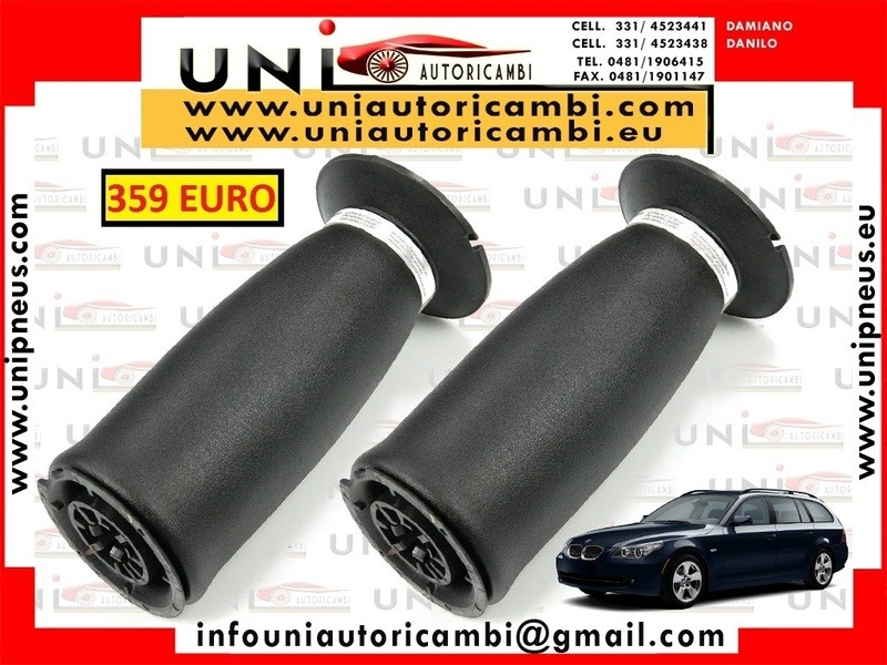 2x Molle Ad Aria Posteriore 1x DESTRA + 1xSINISTRO per: BMW SERIE 5 E61 dal 2004-