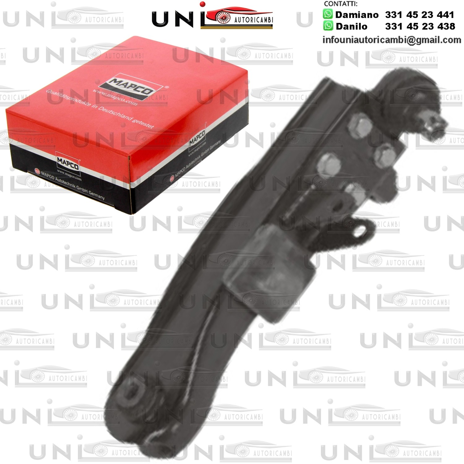 Braccio oscillante anteriore Destro Rinforzato HYUNDAI H-1 / STAREX MPV