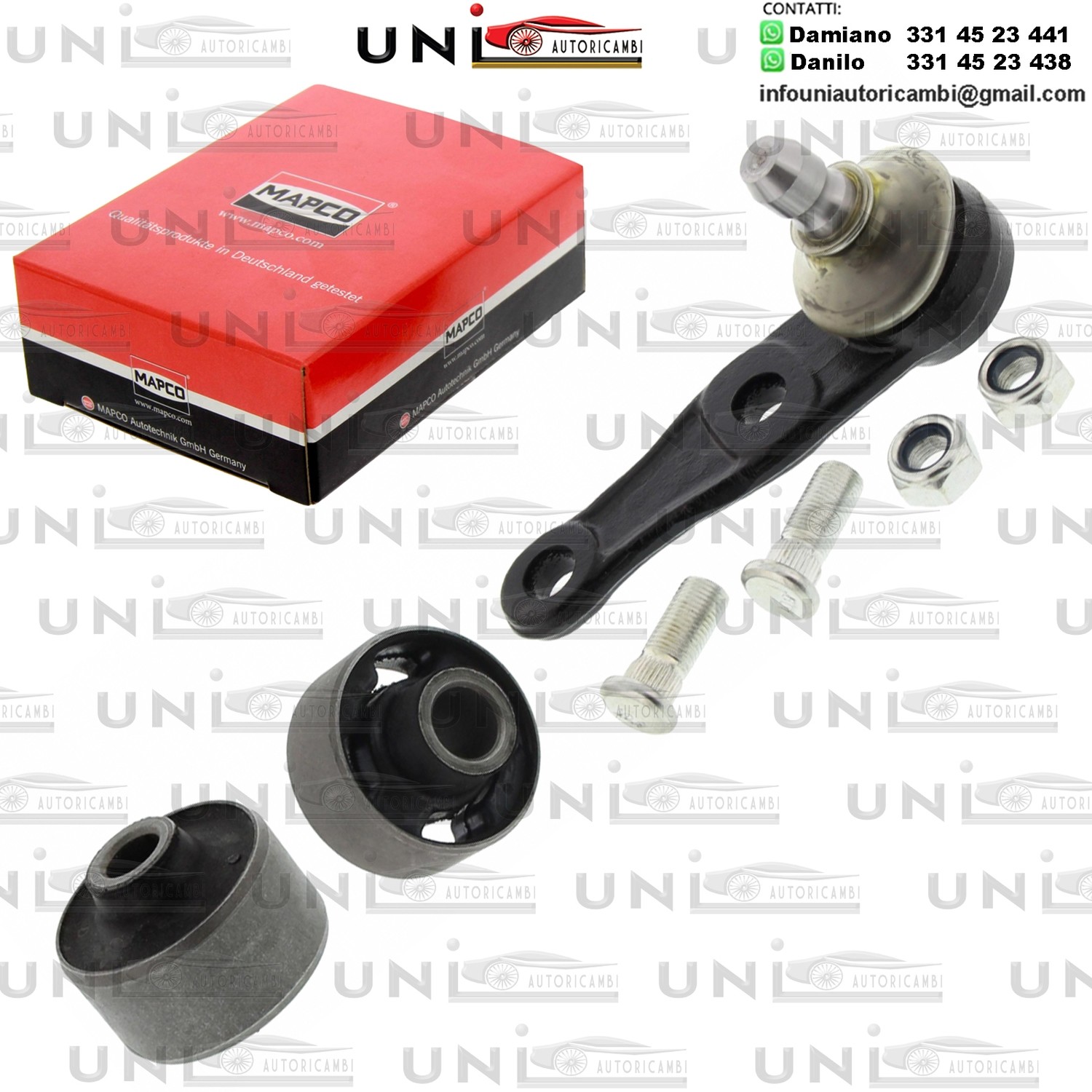 Kit riparazione Assale anteriore Rinforzato DAEWOO NUBIRA 1.6/2.0 05.97-