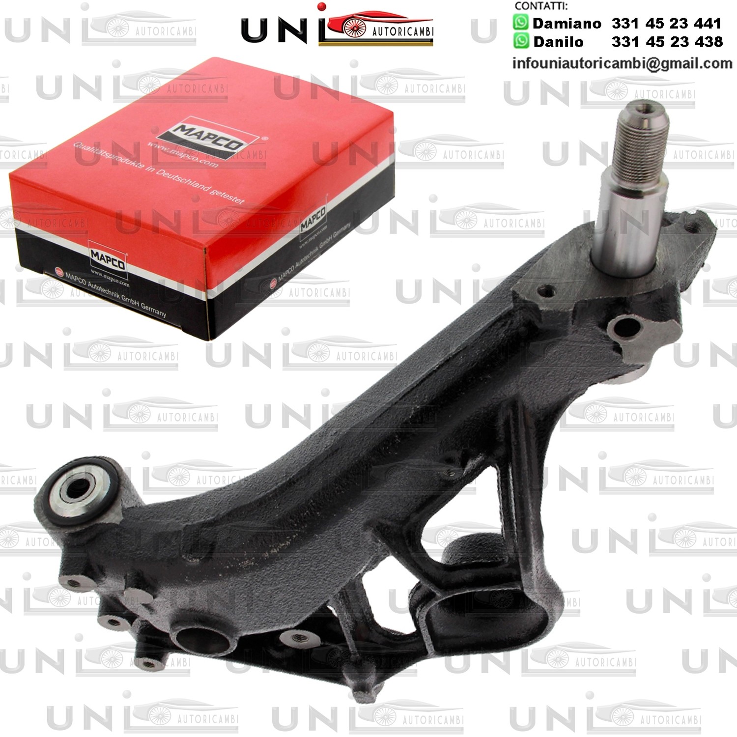 Braccio oscillantea Assale posteriore Sinistro Rinforzato FIAT PUNTO / PUNTO Cabriolet / PUNTO Van / LANCIA Y