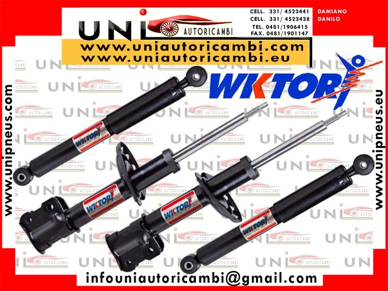4 Ammortizzatori RINFORZATI WKTORY DR0 da 01.2015 / DR1 da 03.2010 / DR2 da 09.2010