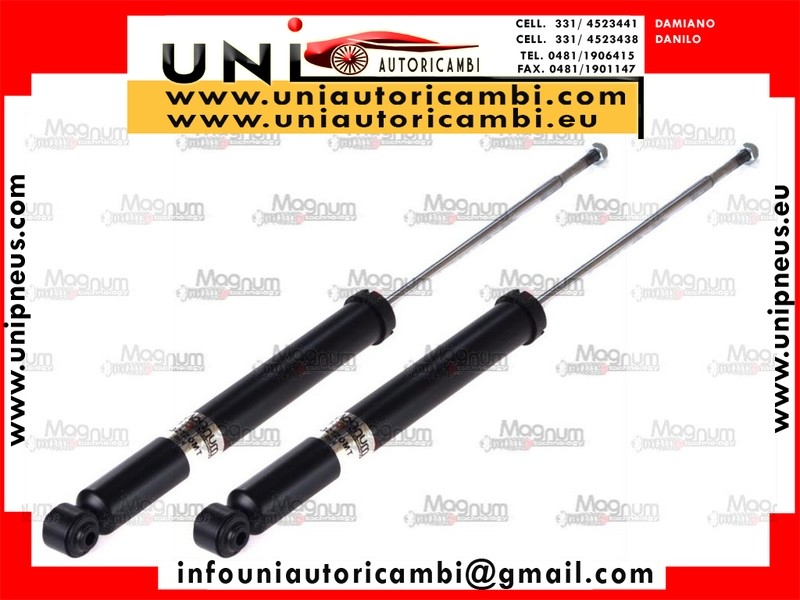 2 Ammortizzatori Posteriori a GAS per TOYOTA YARIS dal 2005-