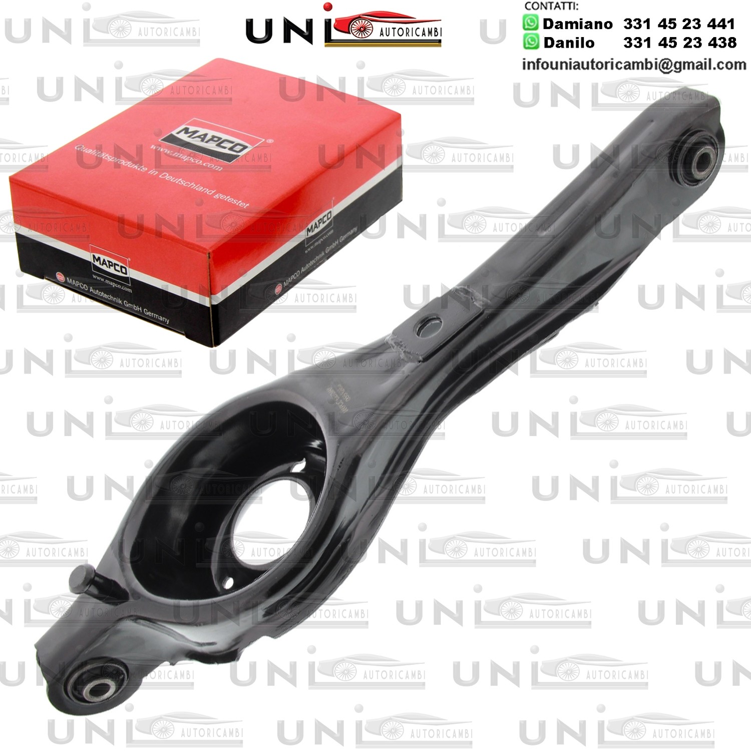 Braccio oscillante posteriore bilaterale Rinforzato FORD FOCUS / FOCUS C-MAX / FOCUS II