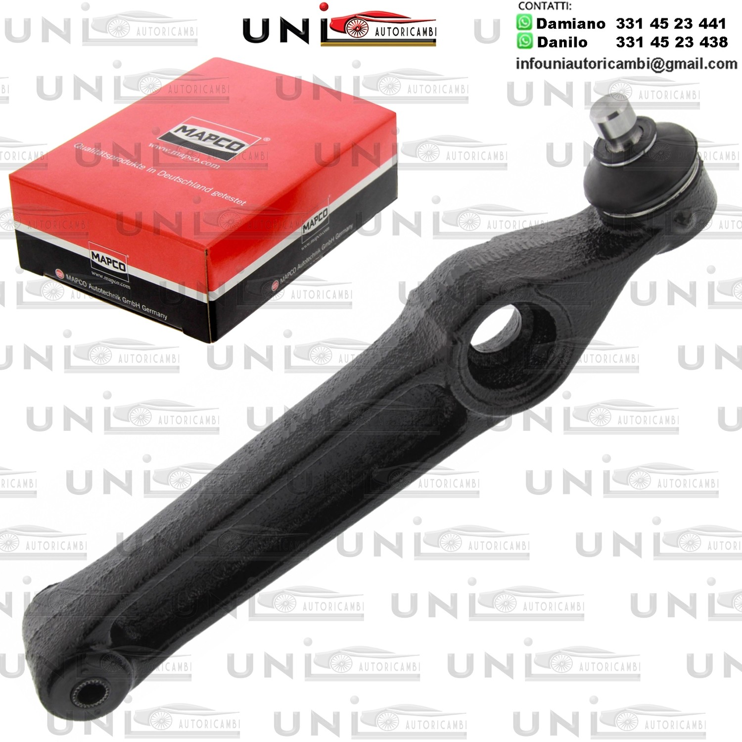 Braccio oscillante anteriore bilaterale Rinforzato OPEL AGILA / SUZUKI WAGON R / R+