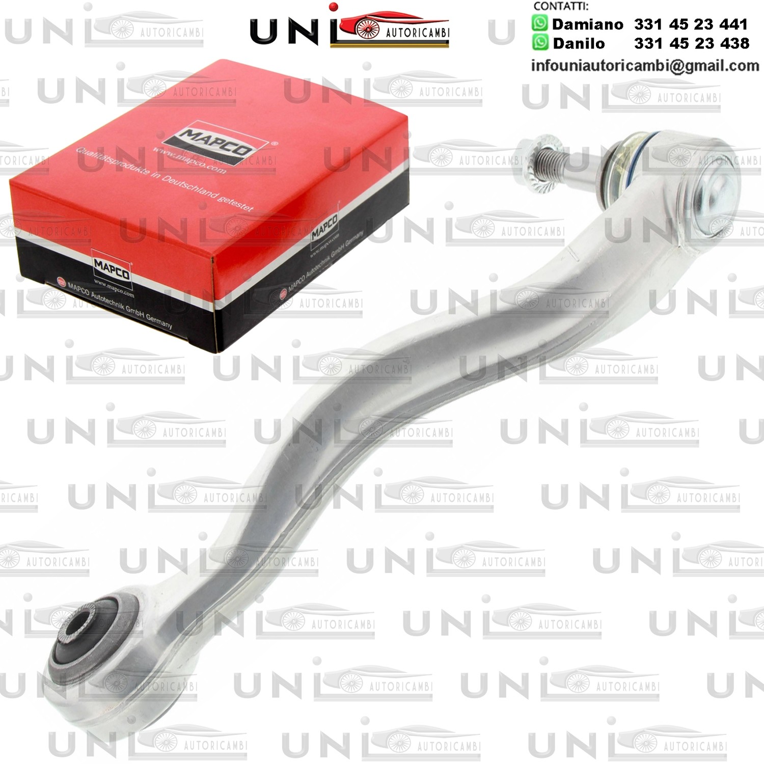 Braccio Oscillante Assale Anteriore Destro Rinforzato BMW 6 da 2004 / BMW 7 (E65, E66, E67)​ da 2001