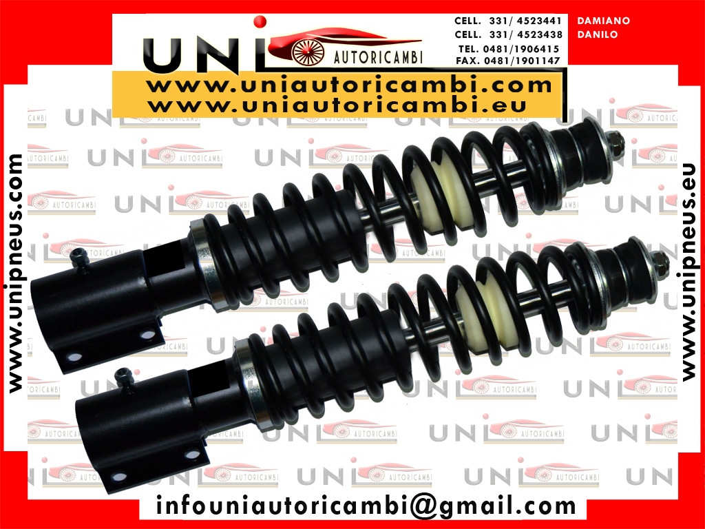 2X Ammortizzatori Anteriori a Stelo Rinforzato JDM TITANE