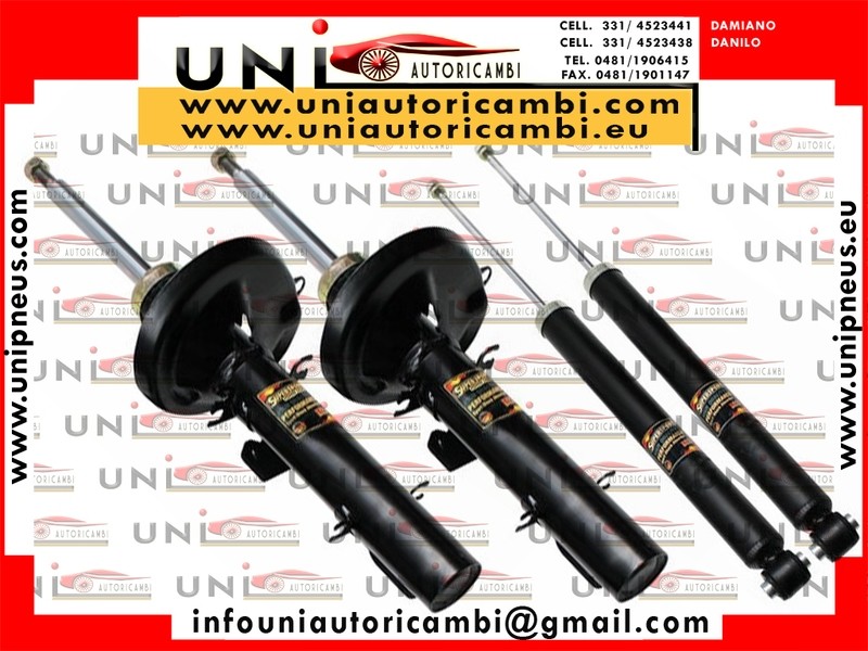 4 Ammortizzatori SUPERSPORT per AUDI TT 8N dal 1998- TRAZIONE ANTERIORE