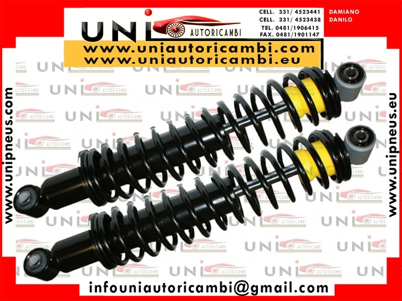 2X Ammortizzatori Anteriori a Stelo Rinforzato JDM ABACA
