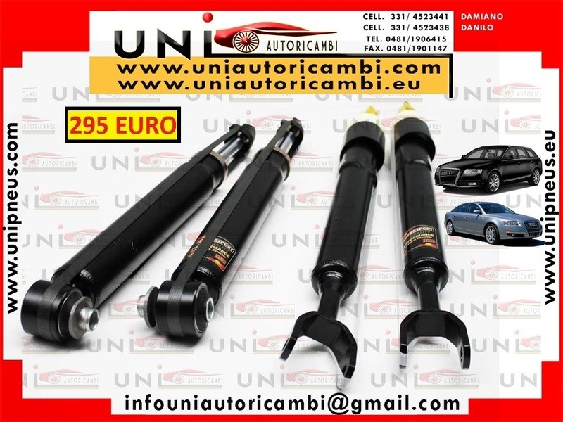 4x Ammortizzatori Sportivi Supersport per AUDI A6 4F dal 2004- Berlina e Avant