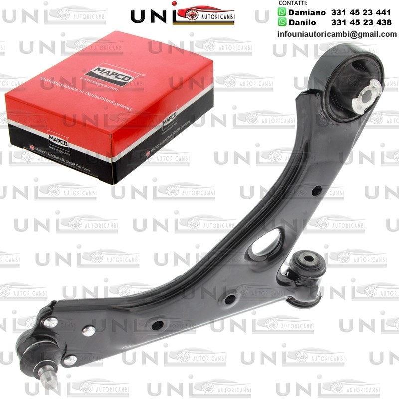 Braccio oscillante Assale anteriore Destro Rinforzato ABARTH PUNTO / EVO / ALFA ROMEO MITO / CITROEN NEMO / FIAT EVO / PEUGEOT BIPPER