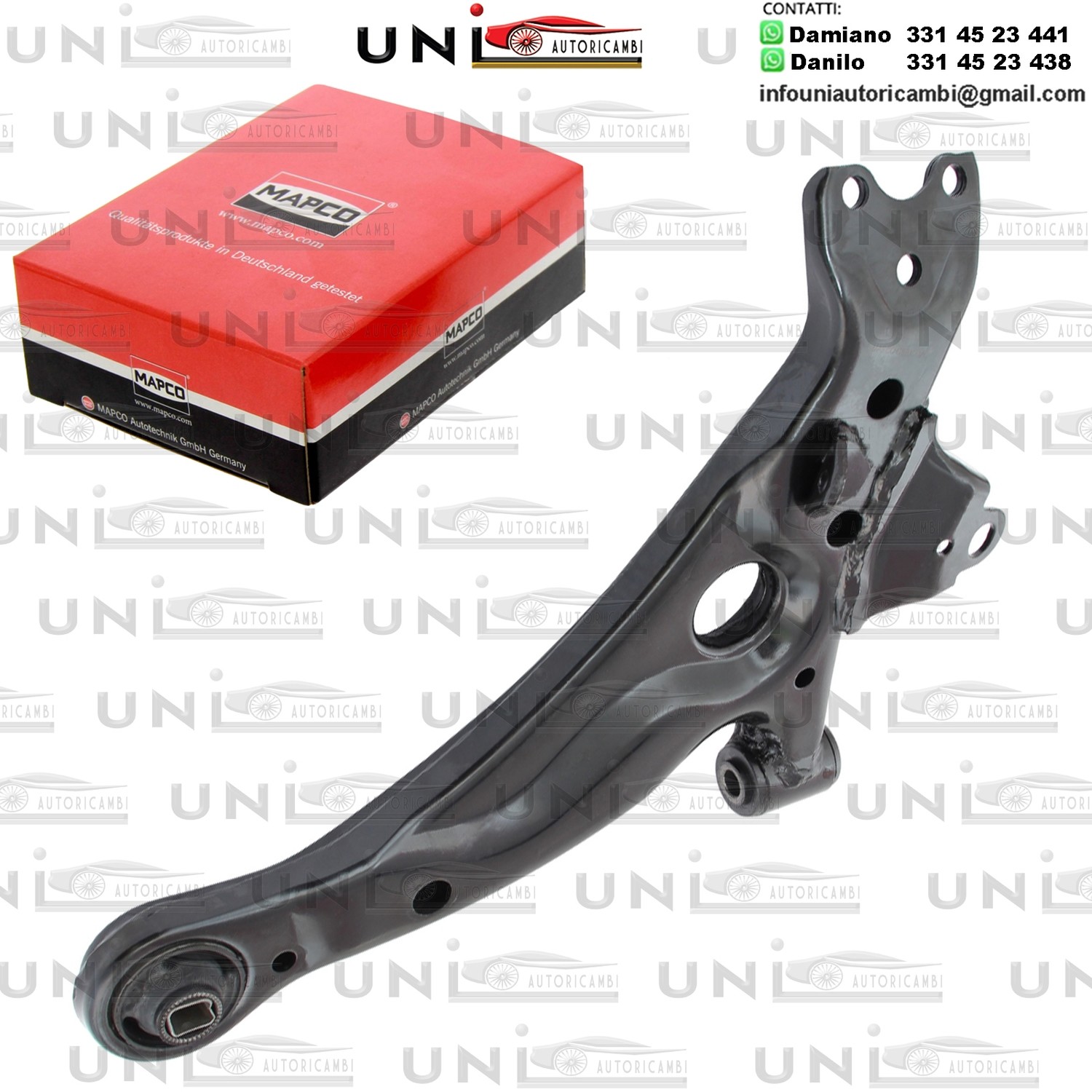 Braccio oscillante Assale anteriore Sinistro Rinforzato TOYOTA AVENSIS