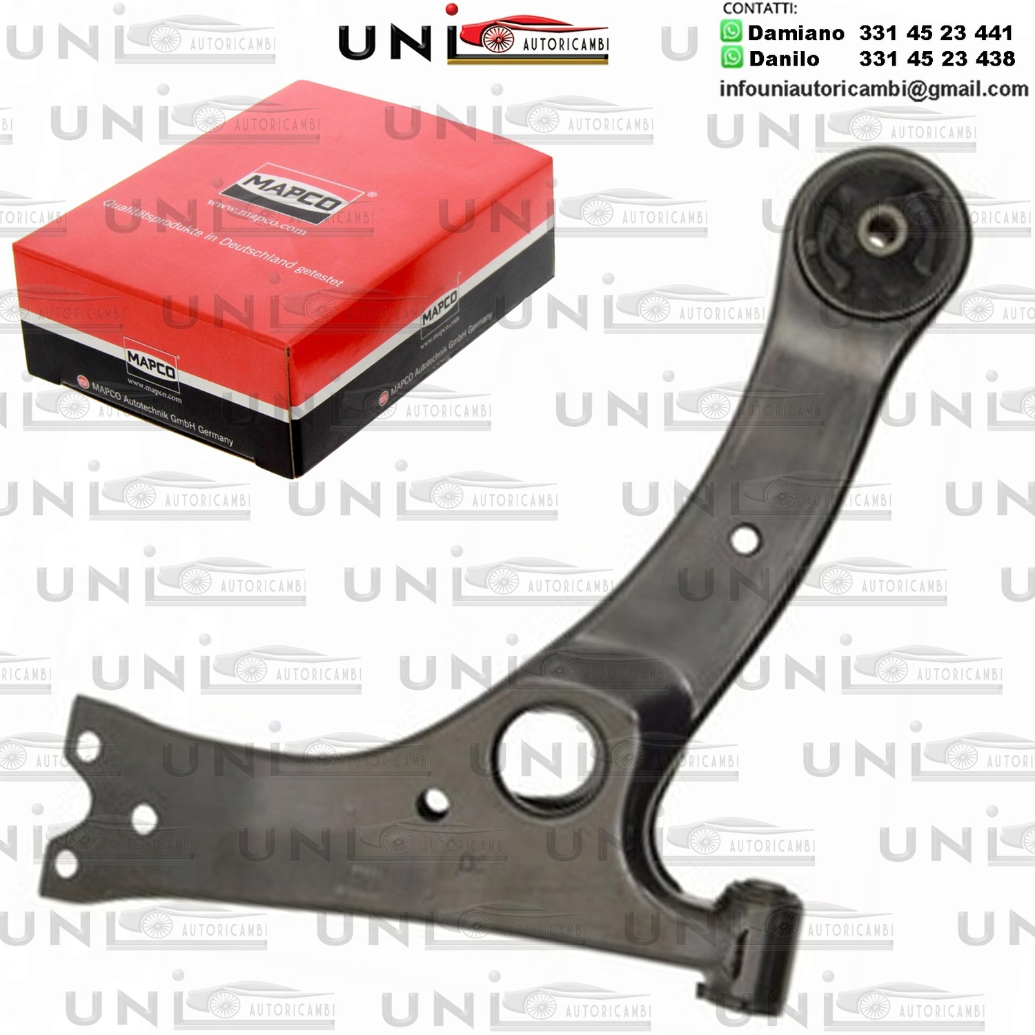 Braccio oscillante anteriore Sinistro Rinforzato TOYOTA COROLLA