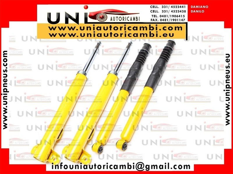 4 Ammortizzatori Sportivi per: Mercedes 190 W201 dal 1982-1993 e Mercedes Classe E W124 dal 1984-1997