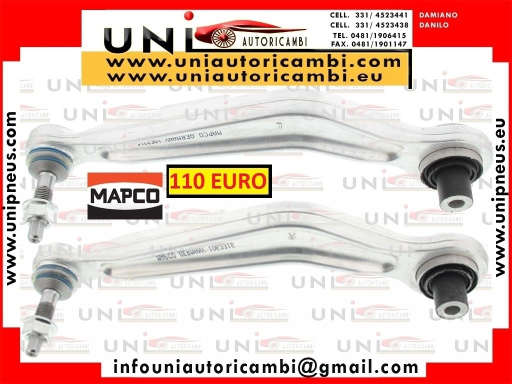 2x Bracci Posteriori Superiori Grandi per BMW E39 dal 1996-