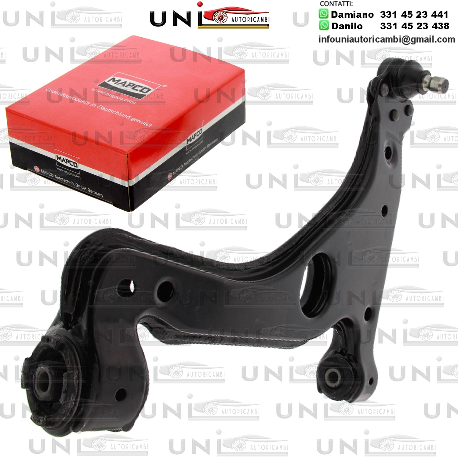 Braccio Oscillante Anteriore Sinistro Rinforzato OPEL ASTRA H / GTC / MERIVA B / ZAFIRA A / B