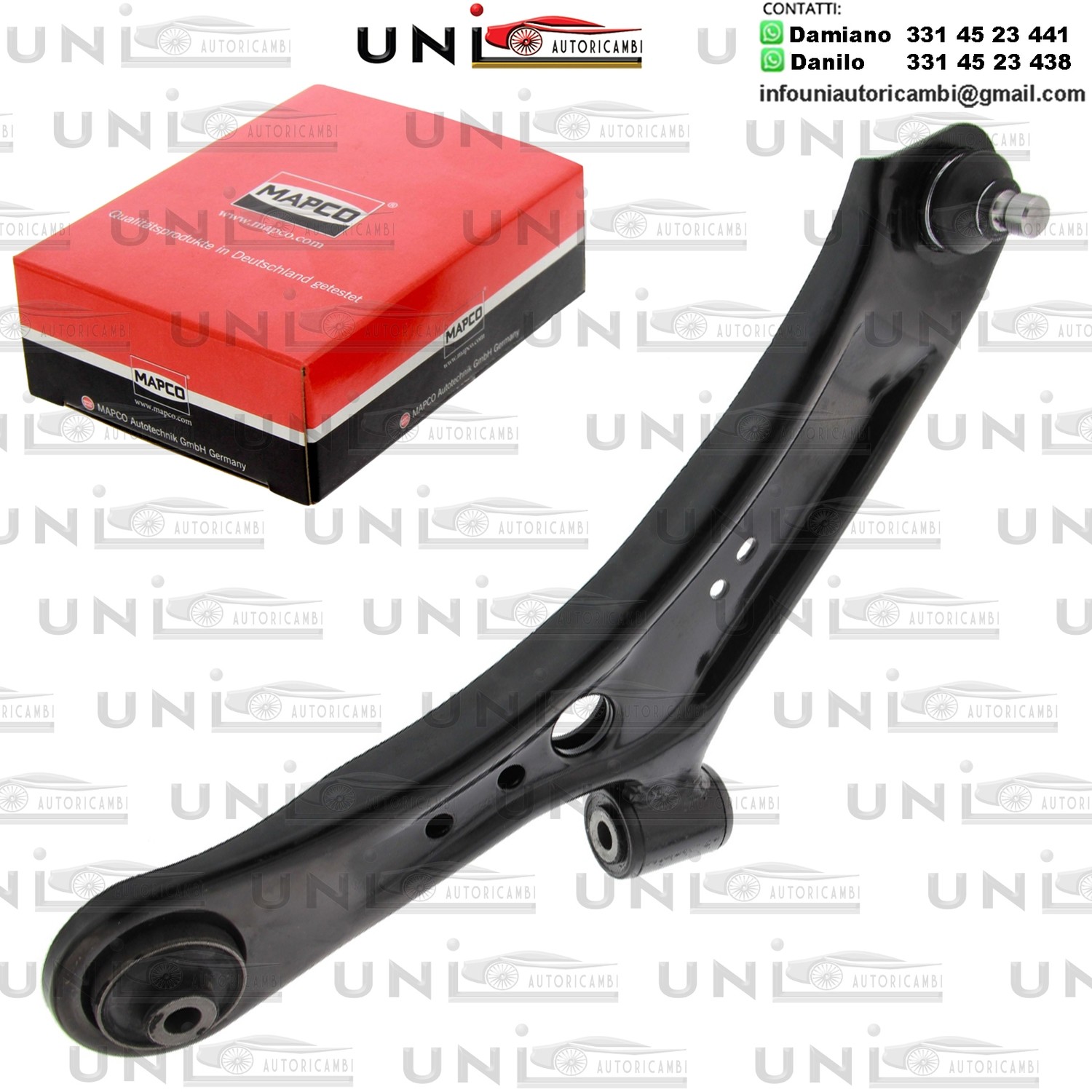 Braccio oscillante anteriore Sinistro Rinforzato FIAT SEDICI / SUZUKI SX4 / SX4