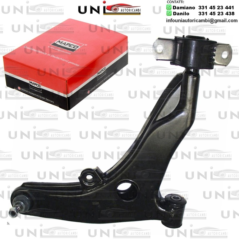 Braccio oscillante anteriore Destro Rinforzato MITSUBISHI CARISMA / VOLVO S40 I / V40