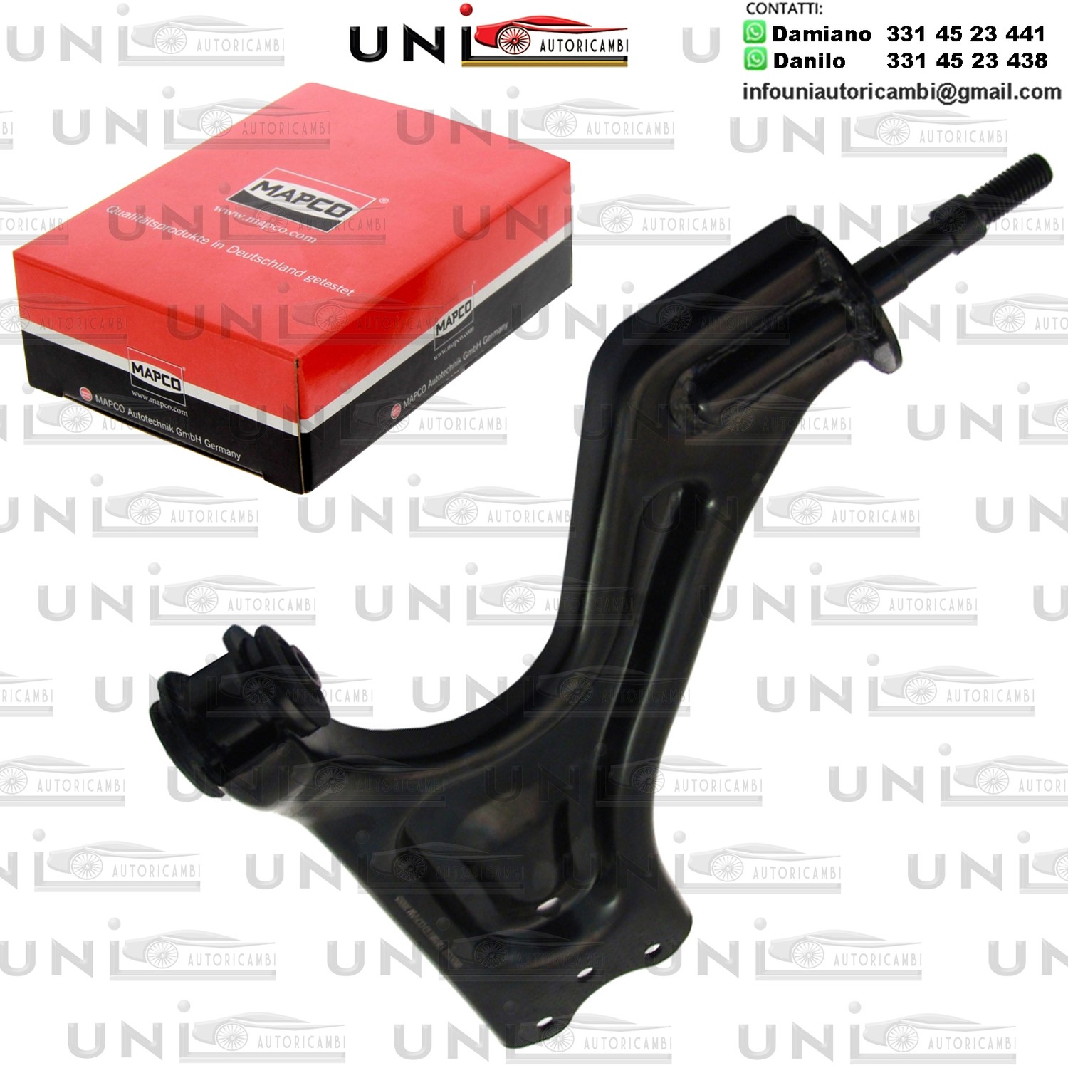 Braccio oscillante anteriore Destro Rinforzato SAAB 9-5