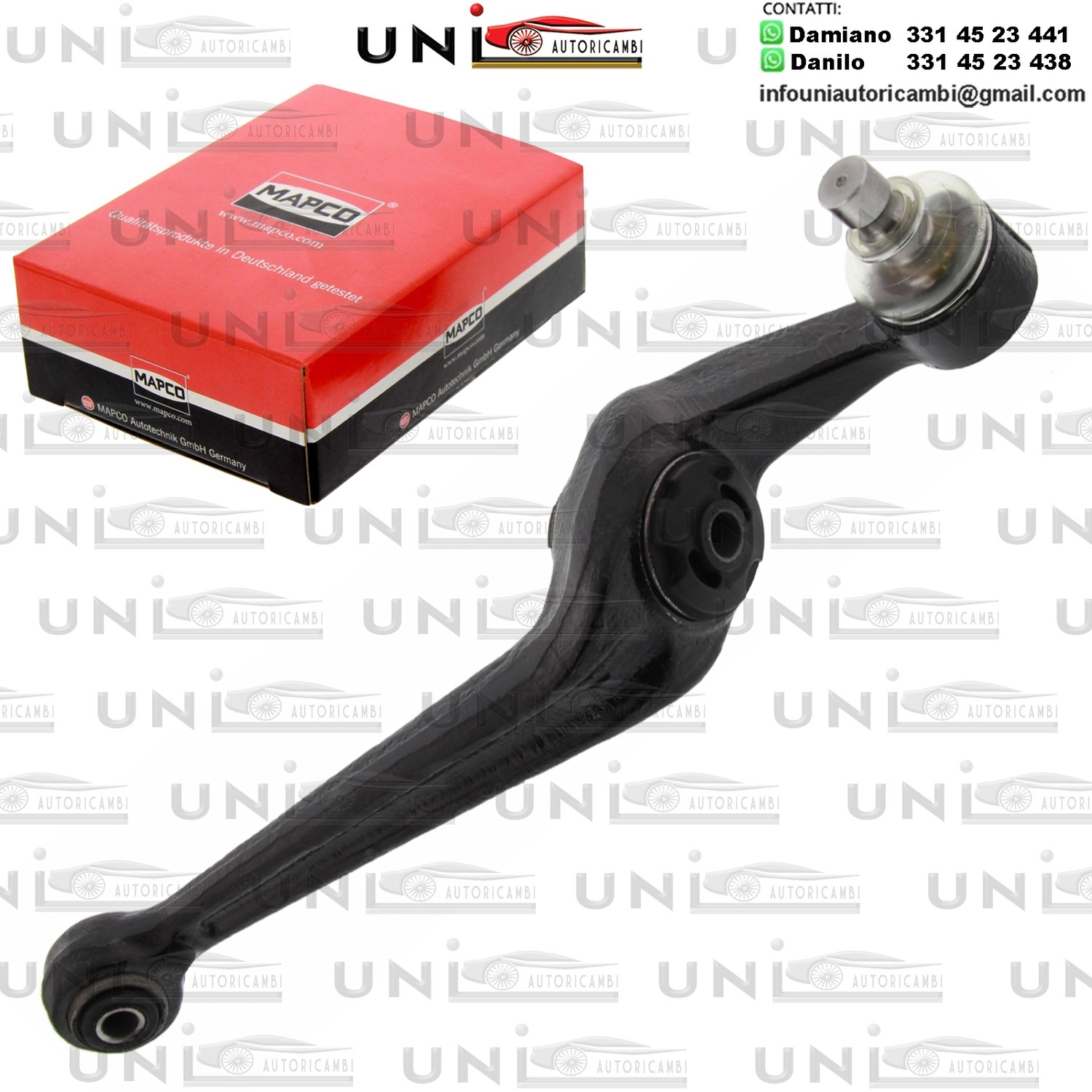 Braccio Oscillante Assale Anteriore Sinistro Rinforzato Citroën​ C15 / Visa / Peugeot 205 Furgonato / 205 I / 205 II​
