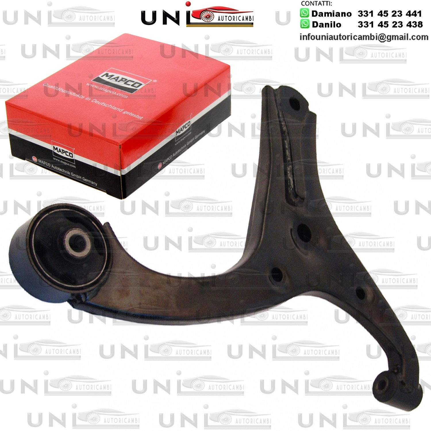 Braccio oscillante anteriore Destro Rinforzato HYUNDAI ACCENT III/ KIA RIO II