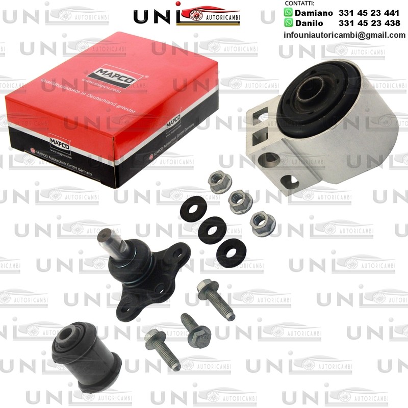 Kit riparazione Assale anteriore bilaterale Rinforzato SAAB 9-5 2.0/2.3/3.0 09.97-12.09