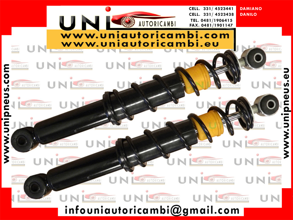 2X Ammortizzatori Anteriori a Stelo Rinforzato GRECAV EKE II SERIE