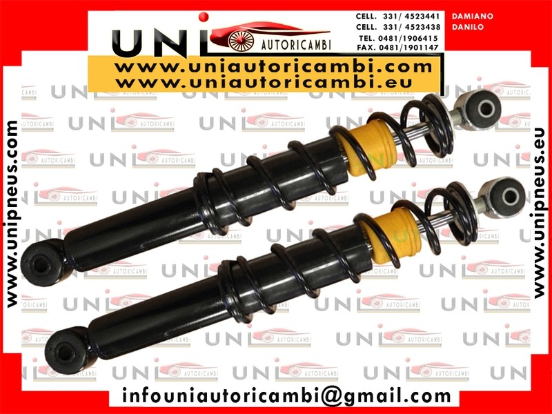 2X Ammortizzatori Anteriori a Stelo Rinforzato GRECAV EKE II SERIE