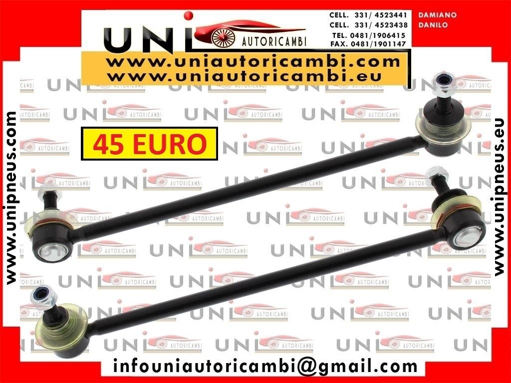 2x Biellette Rinforzate Anteriori MAPCO GERMANY BMW E60 E61 dal 2004- 530D 525D