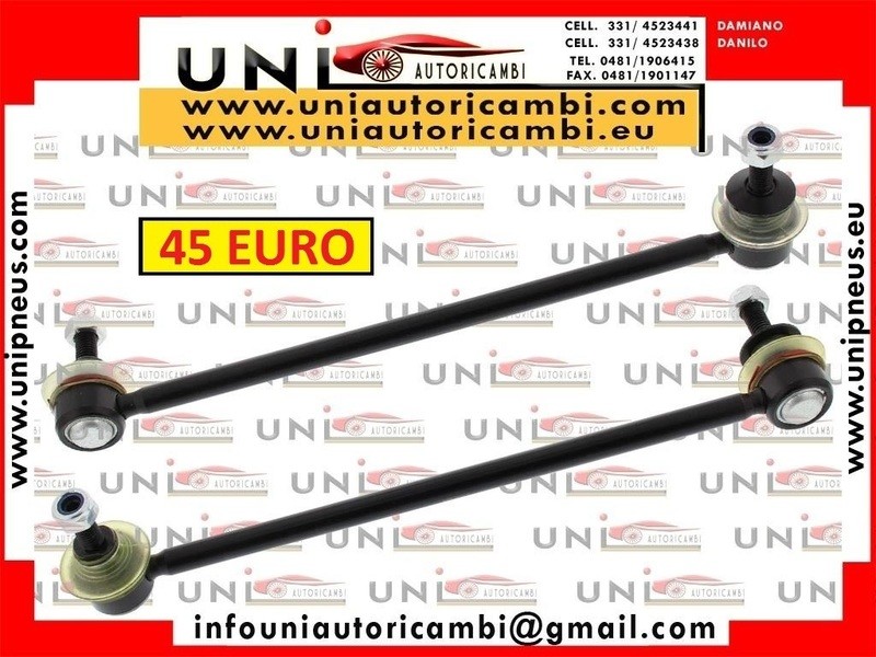 2x Biellette Rinforzate Anteriori MAPCO GERMANY BMW E60 E61 dal 2004- 530D 525D