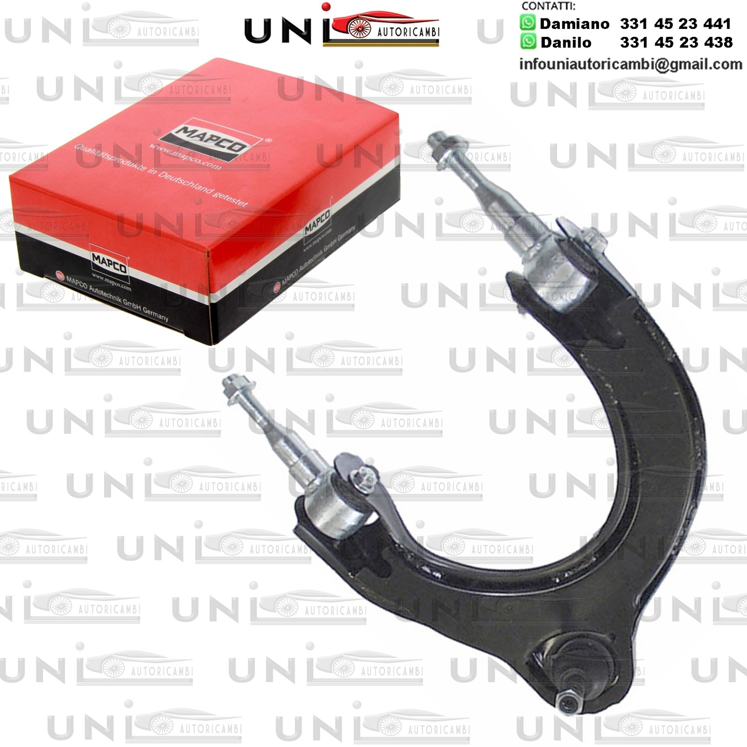 Braccio oscillante Assale anteriore Sinistro Rinforzato MITSUBISHI ECLIPSE II / GALANT V / VI