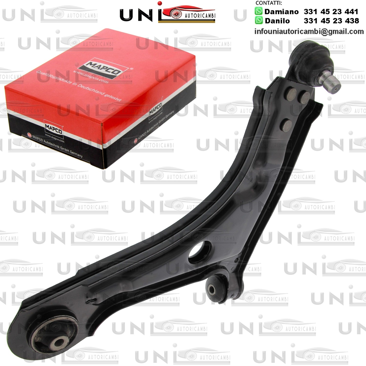 Braccio oscillante anteriore Sinistro Rinforzato CHEVROLET LACETTI / NUBIRA / DAEWOO LACETTI / NUBIRA