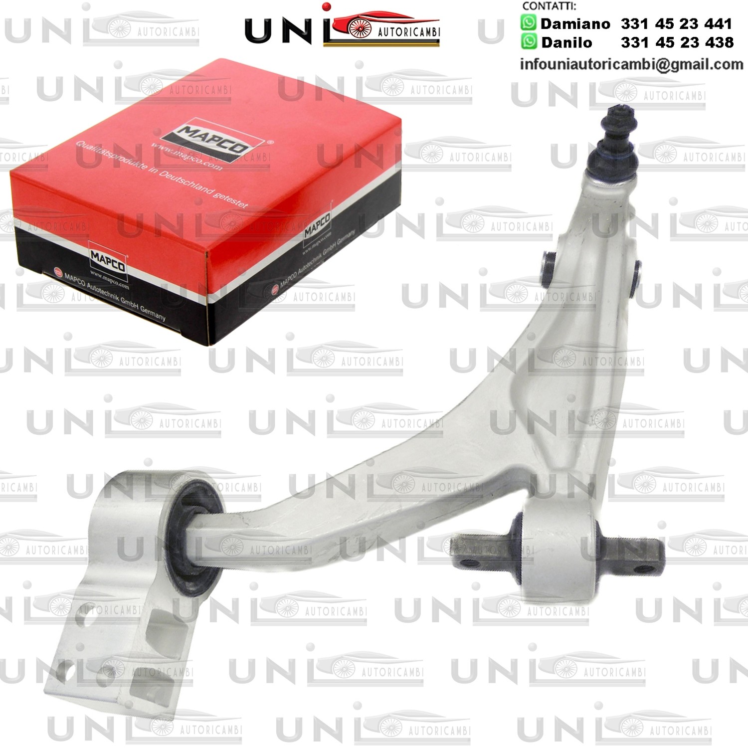 Braccio oscillante anteriore Sinistro Rinforzato ALFA ROMEO 159 / BRERA / SPIDER