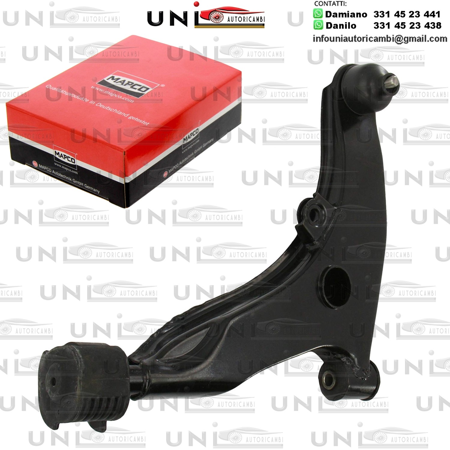 Braccio oscillante anteriore Sinistro Rinforzato MITSUBISHI COLT IV / LANCER IV / V PROTON PERSONA 300 / 400