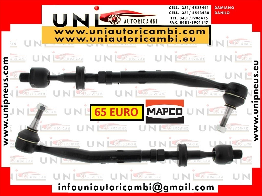 2 Barre d'accoppiamente RINFORZATE MAPCO GERMANY BMW E39