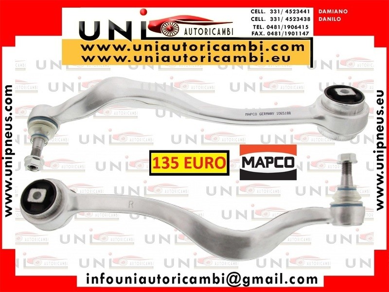 2 Bracci ANTERIORI RINFORZATI GRANDI per BMW E39 dal 1996-