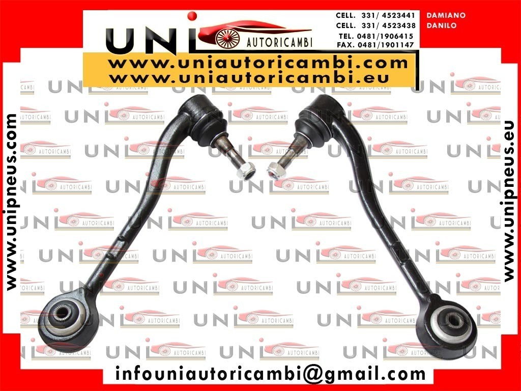 2 Bracci Anteriori Inferiori Piccoli MAPCO GERMANY per: BMW X5 E53 dal 2000-