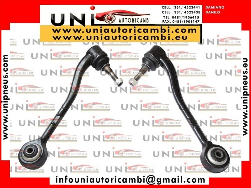 2 Bracci Anteriori Inferiori Piccoli MAPCO GERMANY per: BMW X5 E53 dal 2000-