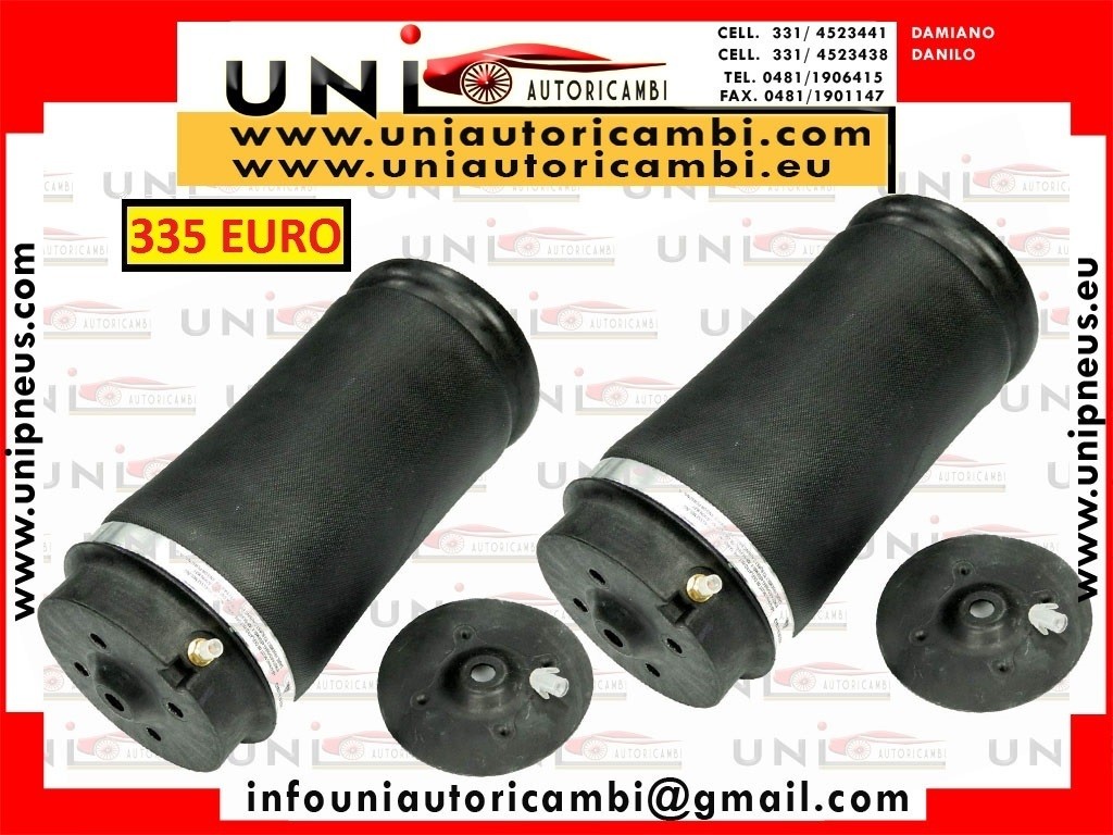 2x Molla Ad Aria Posteriore 1x DESTRA + 1x SINISTRA per: MERCEDES CLASSE GL X164 dal 2006- / CLASSE M X164 dal 2005-