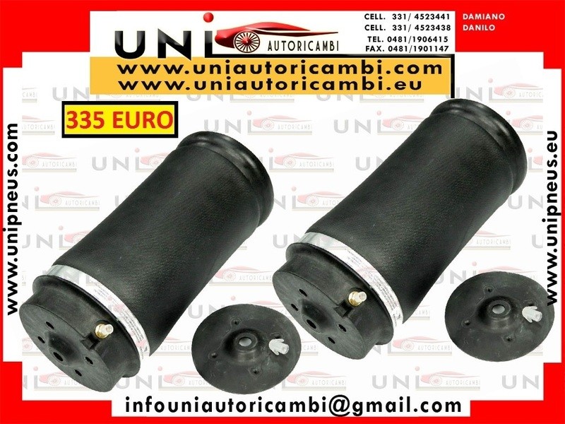 2x Molla Ad Aria Posteriore 1x DESTRA + 1x SINISTRA per: MERCEDES CLASSE GL X164 dal 2006- / CLASSE M X164 dal 2005-