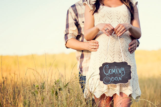 photoshoot for baby shower