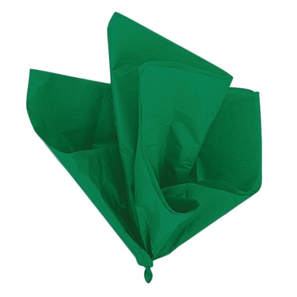 10 Green Tissue Sheets