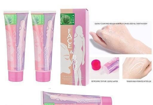 FACE &amp; BODY CLEANSING SCRUB GEL