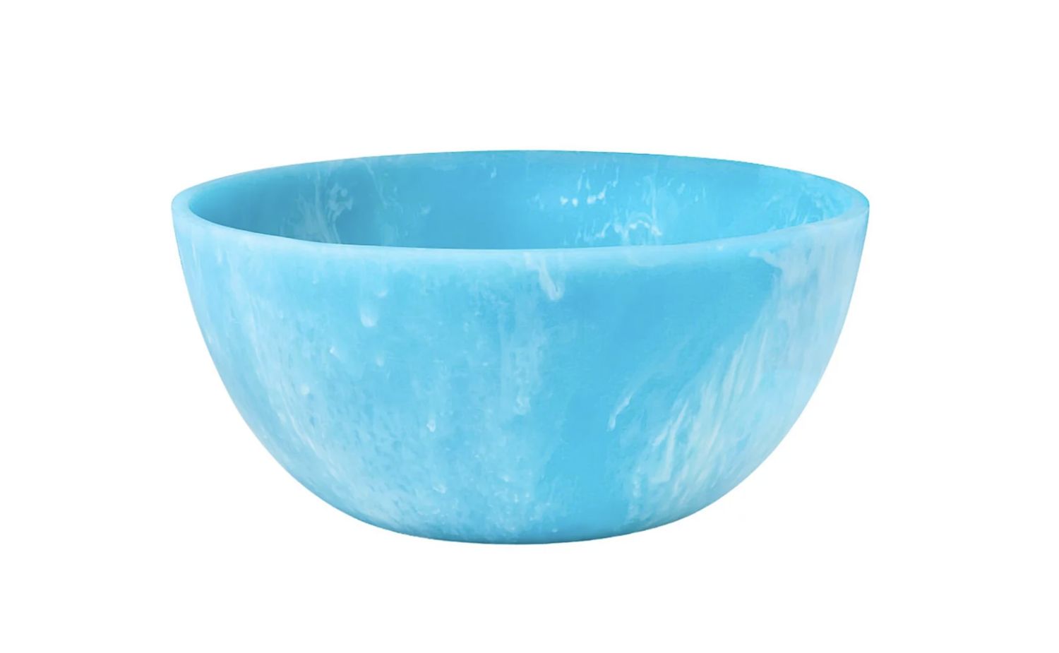 Blue Resin Salad Bowl