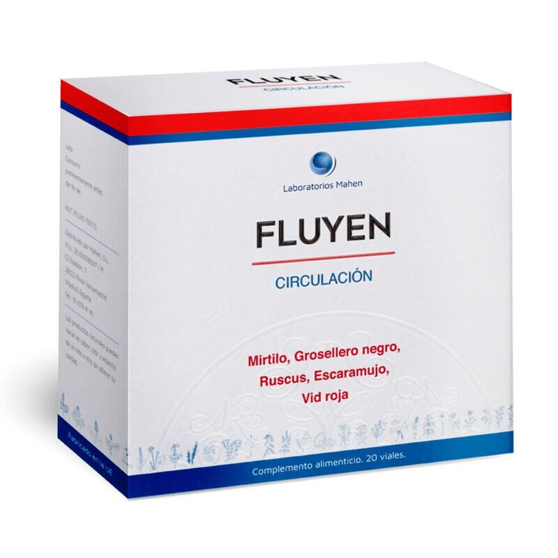 MAHEN FLUYEN 20 AMPOLLAS