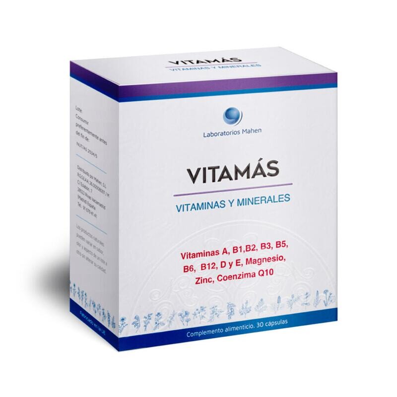 MAHEN VITAMAS 30 CAPSULAS