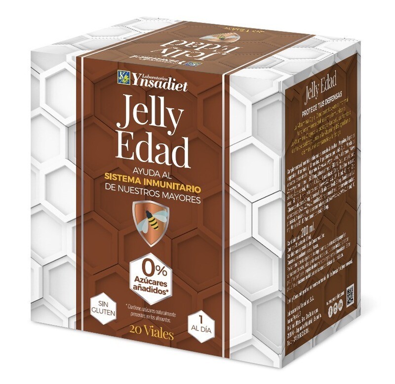 YNSADIET JALEA REAL JELLY EDAD 20 AMPOLLAS