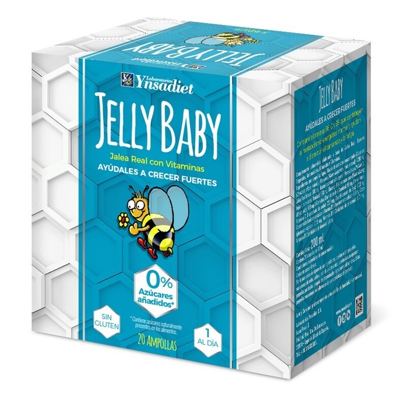 YNSADIET JALEA REAL JELLY BABY 20 VIALES