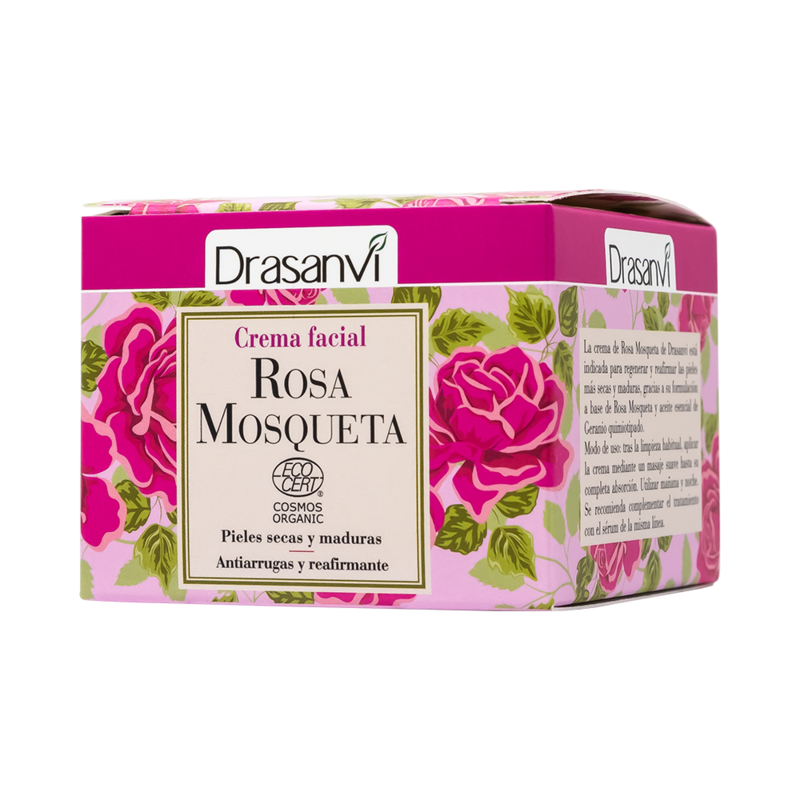 DRASANVI ECOCERT CREMA FACIAL ROSA MOSQUETA BIO 50 ML